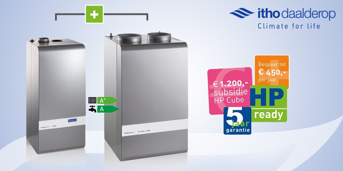 You are currently viewing Geld besparen met de Itho Daalderop HP Cube hybride warmtepomp